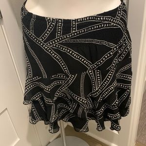 WHBM Smocked Waist Skirt